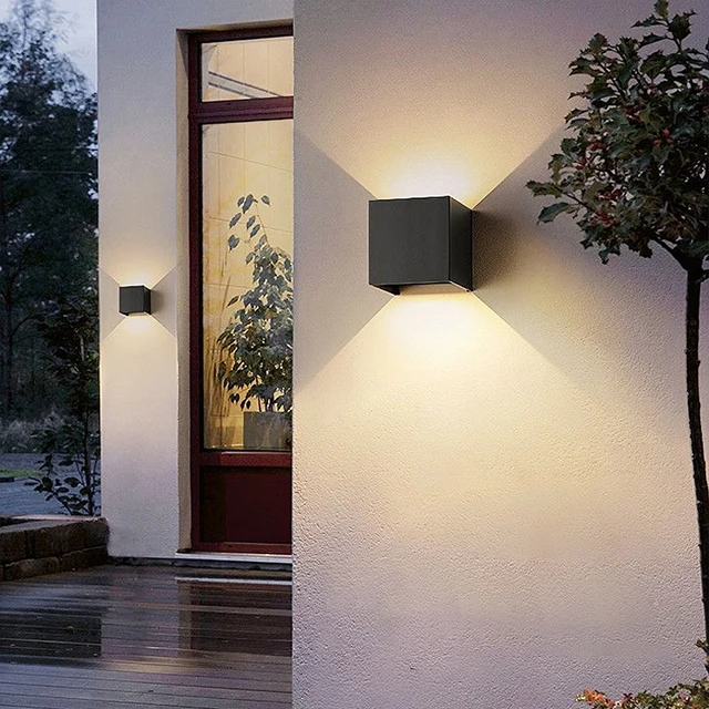 High Quality  IP65 Cube up Down Wall Light/Outdoor Indoor Waterproof Decor Garden Porch Led Wall Light Led Wall Lamp/Wall Lamps