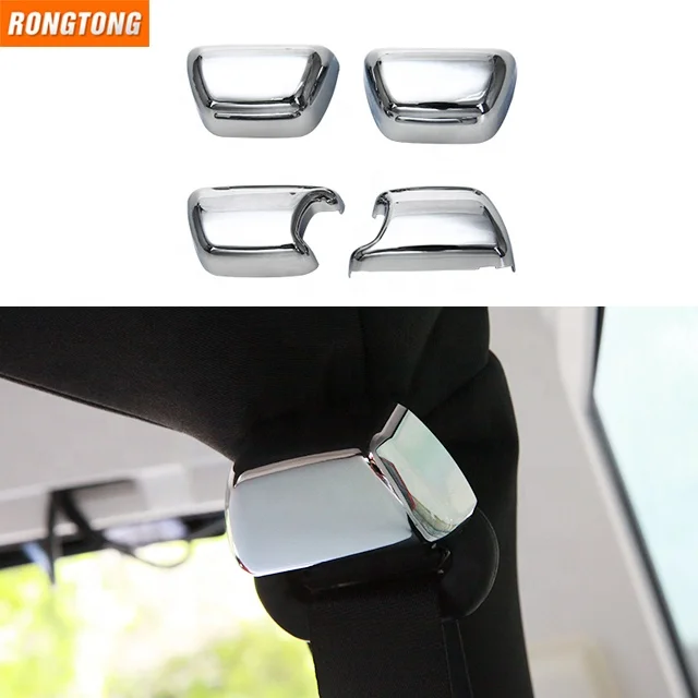 Car Accessories Decoration Seat Safety Belt Buckle Cover Trim Set For Jeep  Wrangler Jk 2008-2017 - Buy Seat Belt Cover Trim,Safety Strap Buckle  Cover,Interior Accessories For Jeep Product on 