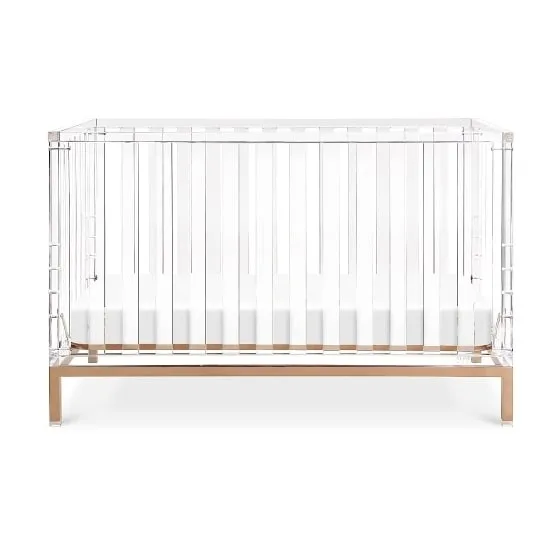 Perspex 2025 baby cot