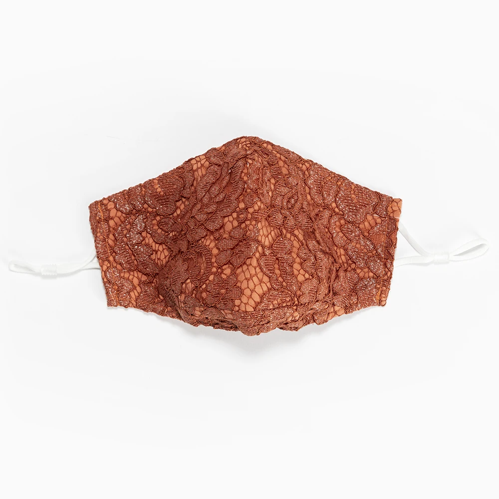 
 Моющиеся 3 слоя ткани небольшое минимальное кол-во в заказе Лидер продаж шоколада и кирпич отличаются элегантным и модным кружевом с кастомизированным рисунком для женщин леди  