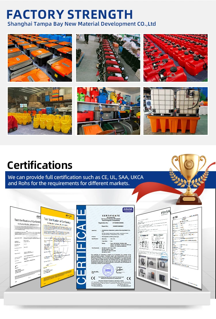 500l Diesel Tank Fuel Station Portable Filling Station Petrol Fuel