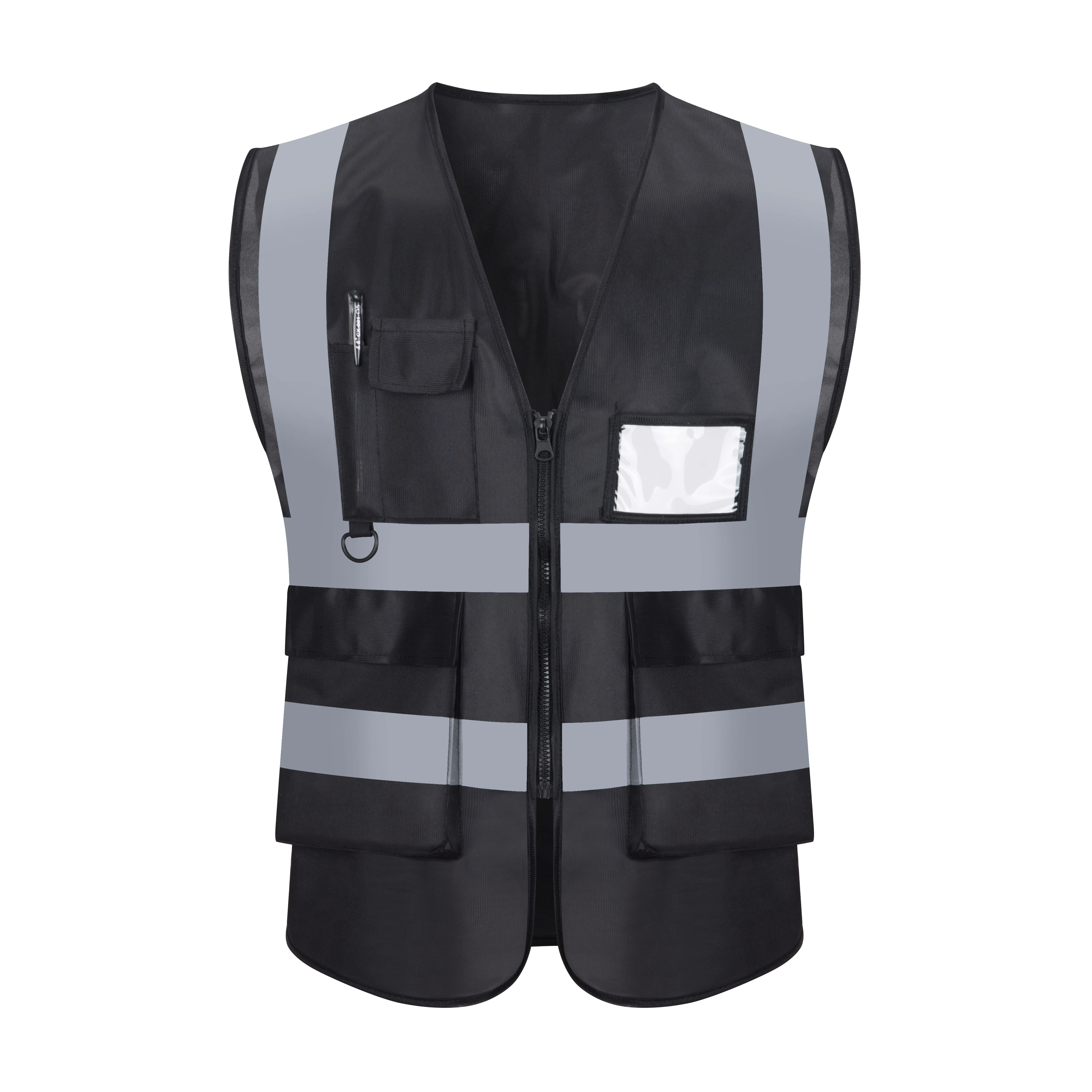 B2b Transactions High Class Safetywear Jeans-Type Twill Cotton Men  Reflective Vest Jacket - China Business Vest and Silk Jackets price