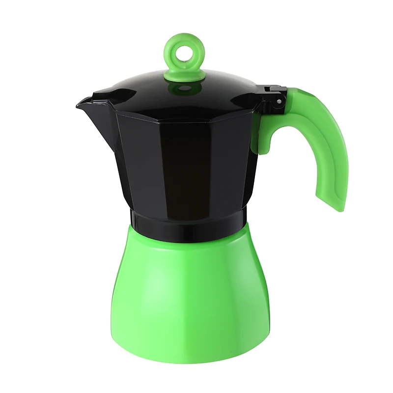 Eco Friendly High Quality Coffee Maker Tools Espresso Moka Pot Custom 6 Cup
