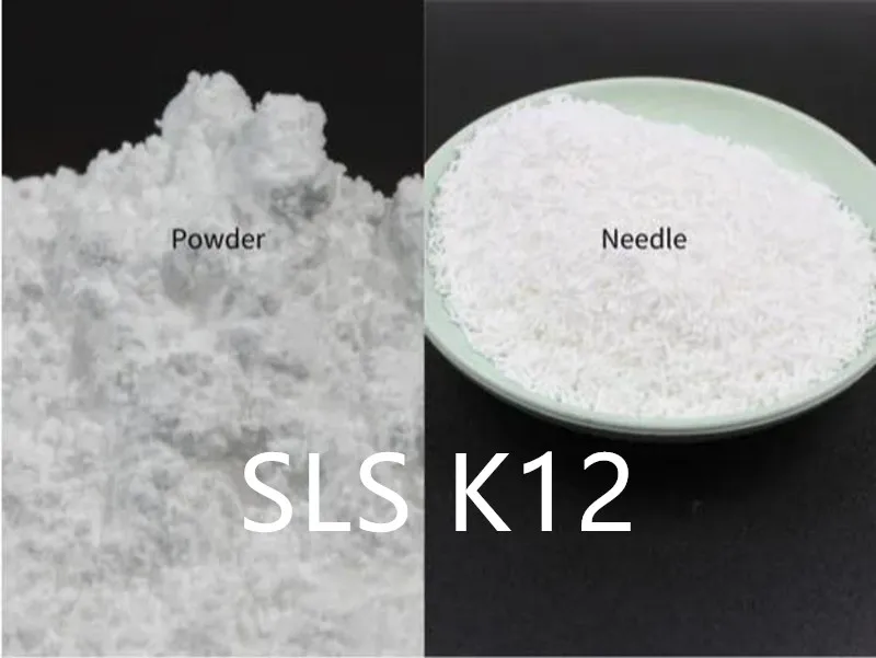 Factory Price 92% Detergent Shampoo Chemical Sodium Lauryl Sulfate SLS K12 Needles K12 Powder Needles SLS for Cosmetic Soap