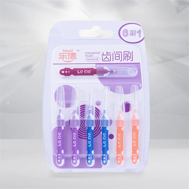Многоразовые нейлоновые стоматологические зубочистки межзубные щетки для путешествий дома