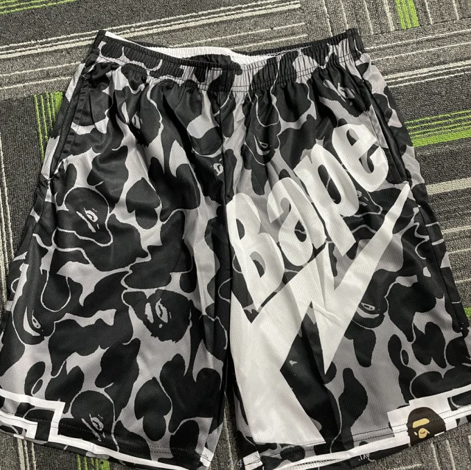 Camouflage Gym Men Sweat Shorts Summer 