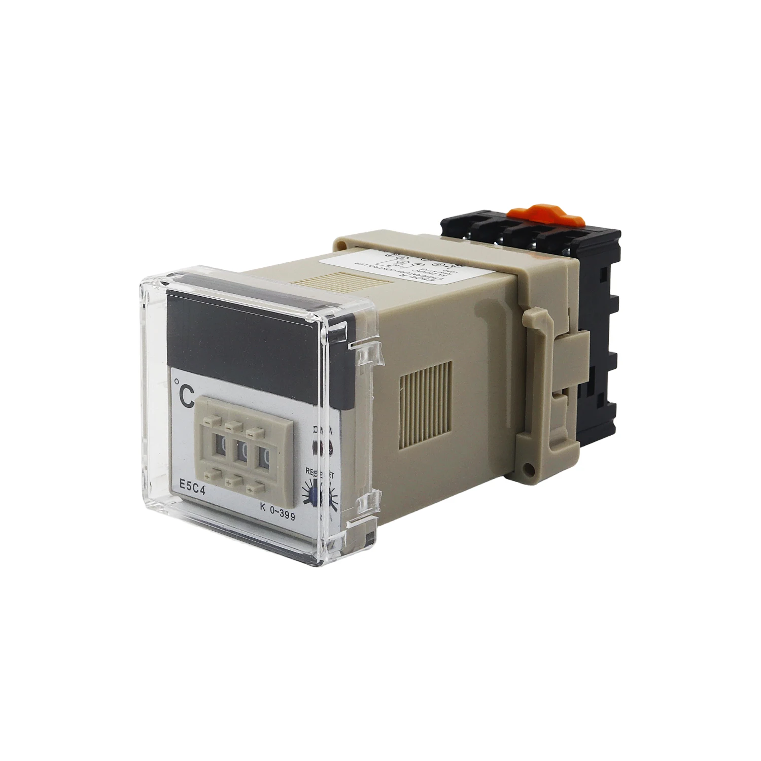 XRKC E5C4 K 0-399℃ Digital PID Temperature Controller Mechanical Dialing Adjustment Industrial Temperature Control Instrument