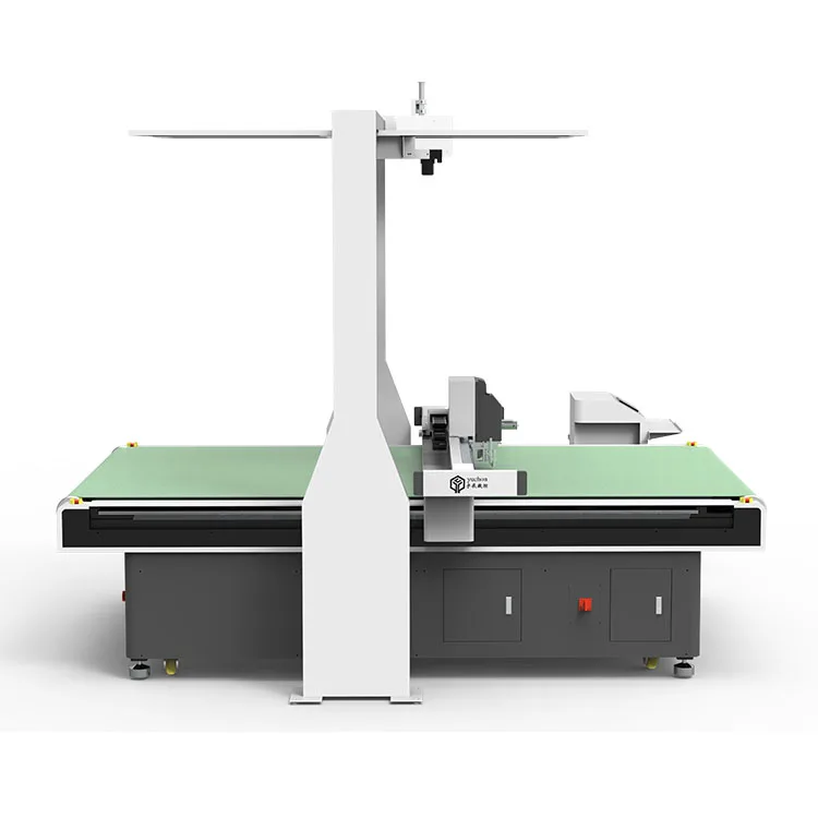 Cheap CNC Automatic Leather Digital Cutter Machine Leather Shape Genuine Shoe Sofa Cutting Machine with Oscillating Knife