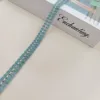 12cm-water blue-100 yards per piece-g water blue