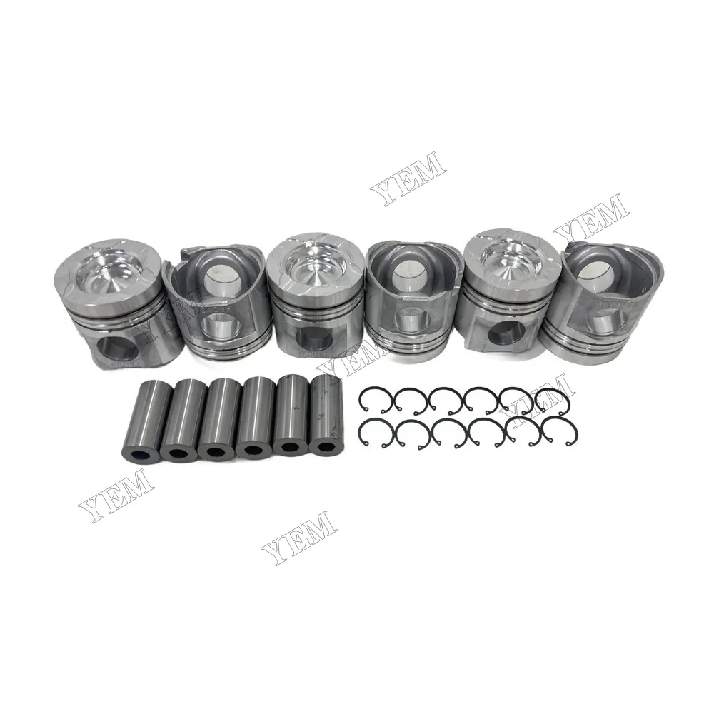 6D125 Piston Kits Fits for Komatsu Universal Engine Parts 4