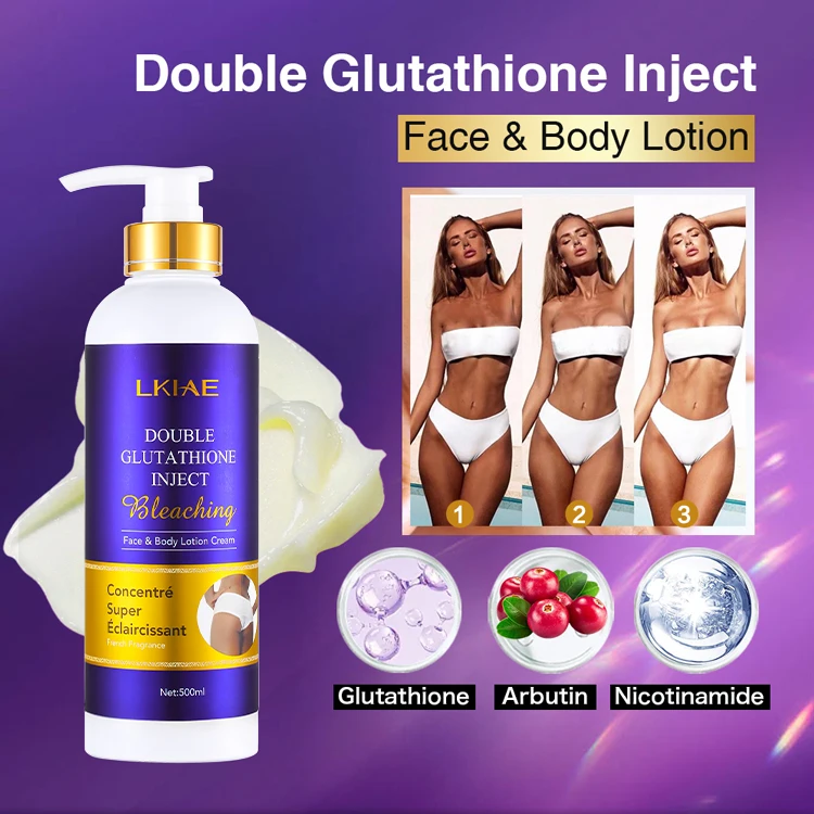 foods rich in glutathione for skin whitening Brightening Skin Care Set High Quality Glutathione Cream Soap Body Lotion  Lightening Double Glutathione Super Skin Whitening Set main image 0