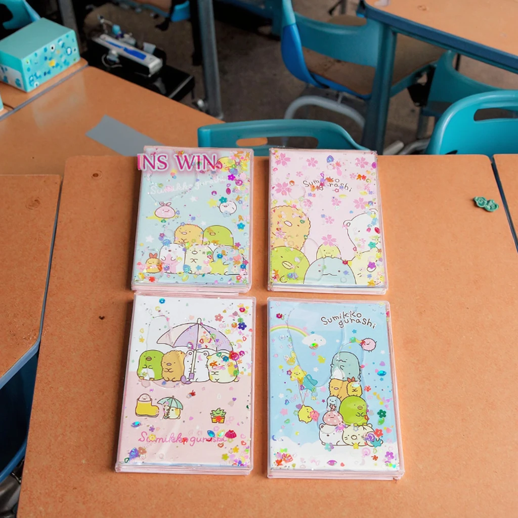 Korean Design PVC Cover Quicksand Notebook 2616