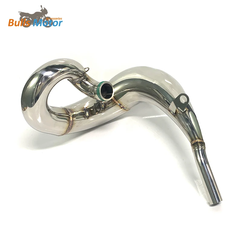 2 Strokes Offroad Bike Exhaust Header Pipe Slipon Exhaust Muffler For