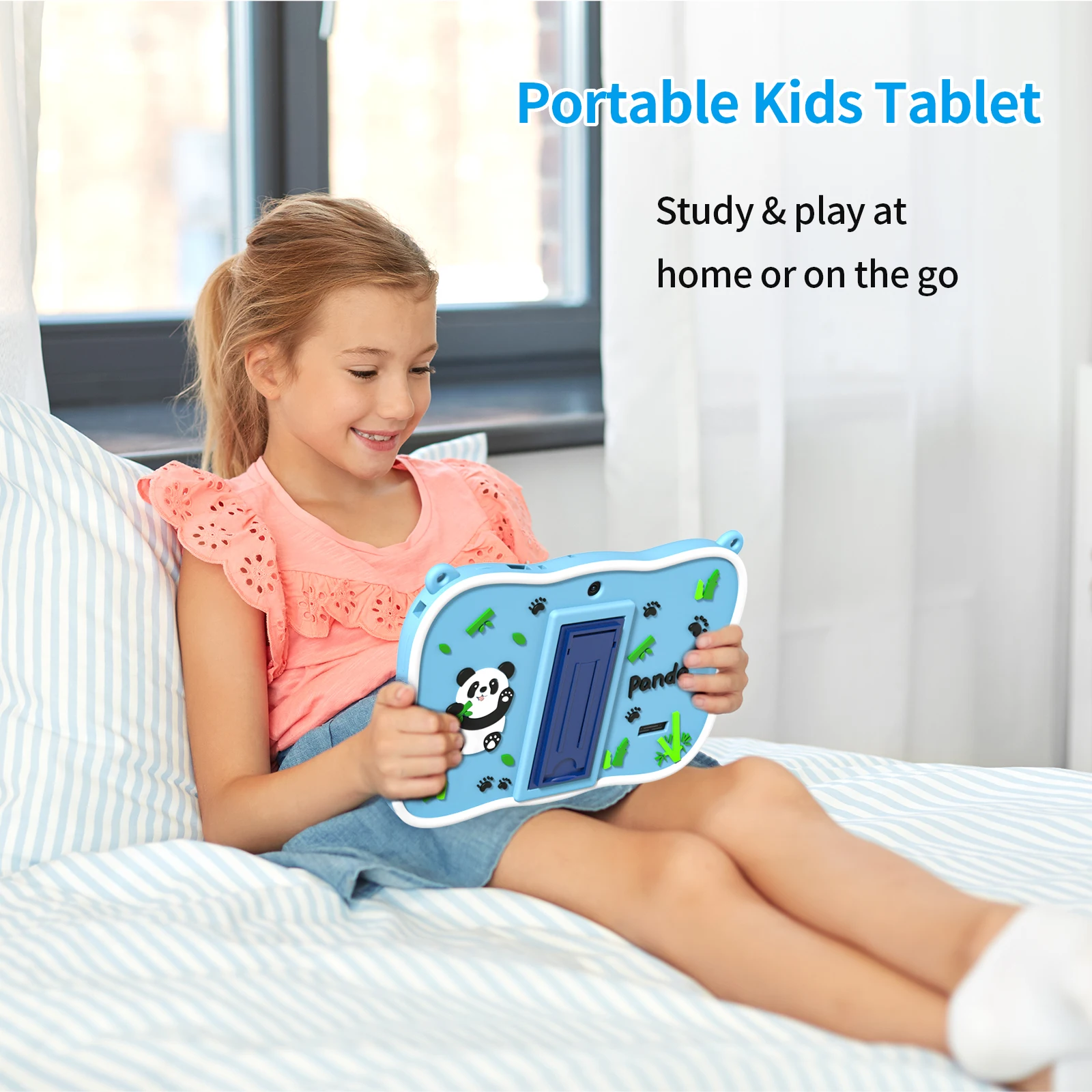 Kids Learning Tablet Android 7 Inch Wifi Smart Tab for Education Kids Tablet Education Tablet for Children Studying