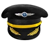 Black cap with silver badge 9