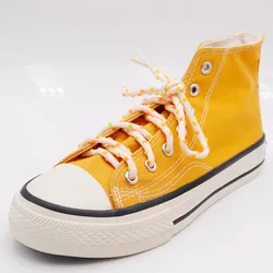 Weiou Hot Sale Wholesale Fashionable Design Round Rope Support Custom Length And Color Three Color Shoelaces