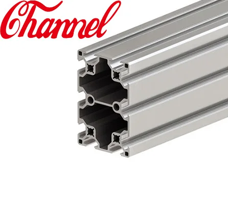 Aluminum Profile 6060 Extrusions European Standard Anodized Linear Rail ...