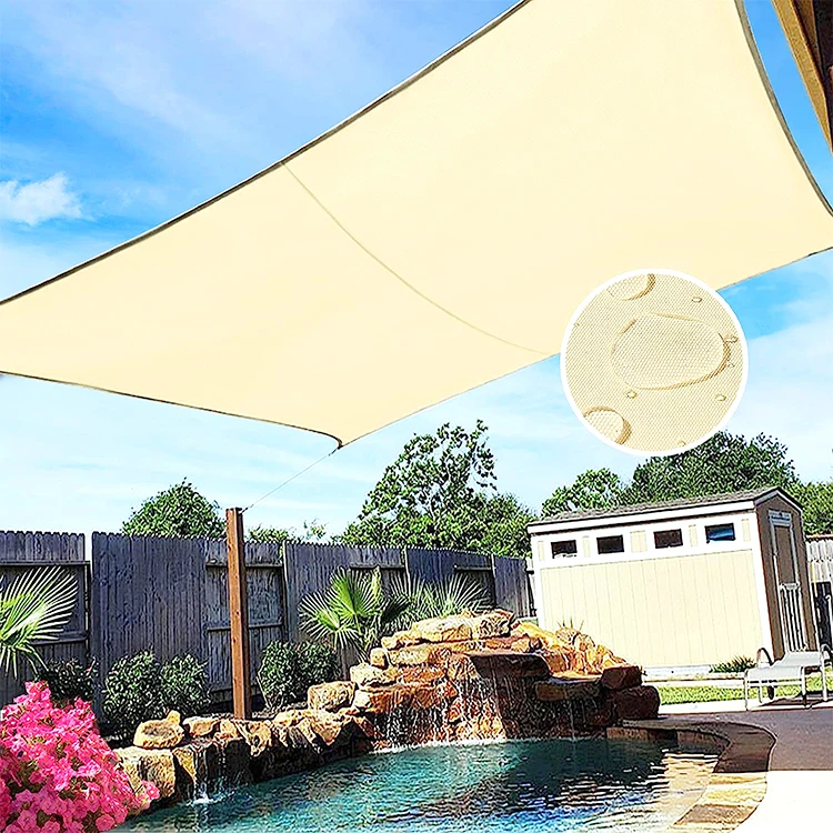 Grohandel Polyester Beige Farbige Markise, Sonnensegel 5x4,  Sonnenschutz-Segel Markise Hochbelastbar Wasserdicht| Alibaba.com