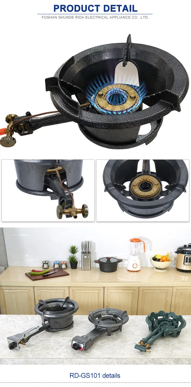 Quality Commercial Modern Home Kitchen Home Top Burner Cheap Price Cast