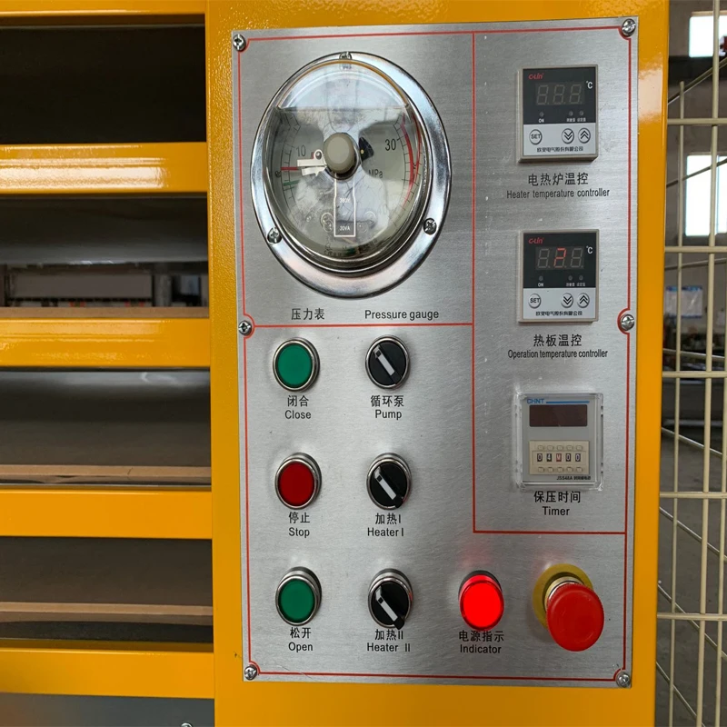 120T 160T 200T  Aluminum Composite Material Glued Pressed Metal Steel Fire Doors Hydraulic 100 Ton Hot Pressing Machine