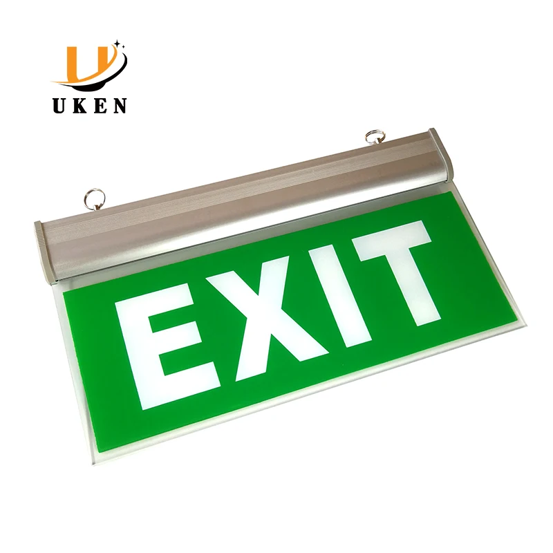 LED Emergency Exit Indicator Sign Clear Modern Arabic Language Exit Emergency Light