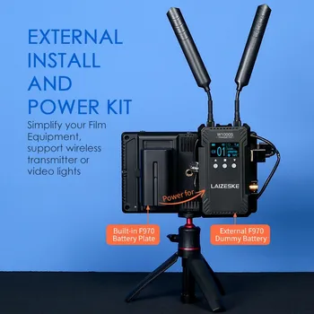 FEELWORLD  F7 PRO 7" On-camera Dslr Field Monitor with Sony F970 External Install and Power Kit for Camera Field Monitor detail image