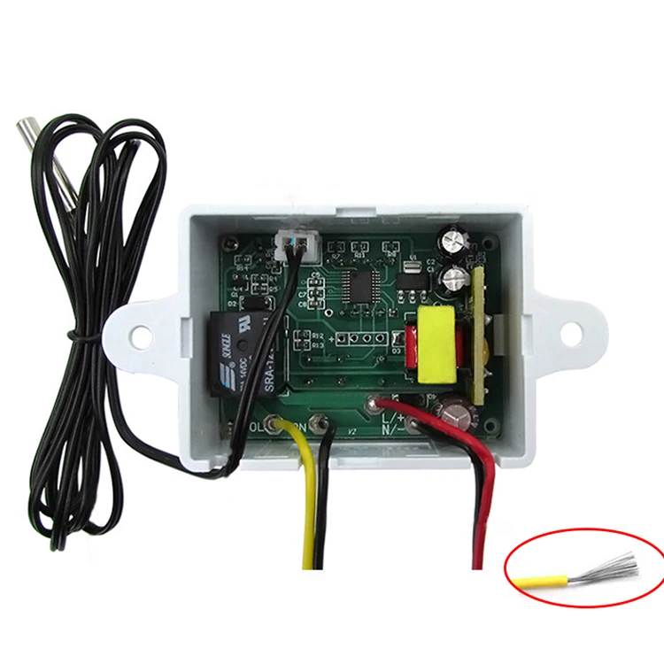 Digital Led Thermostat Control Switch Probe Xh-w3001 12v 24v 48v 110-220v 3 Months 10a Relay Temperature Controller