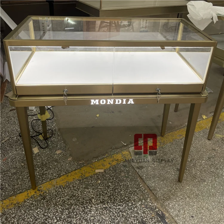 Diamond Jewelry Store Glass Display Highend Jewelry Counter