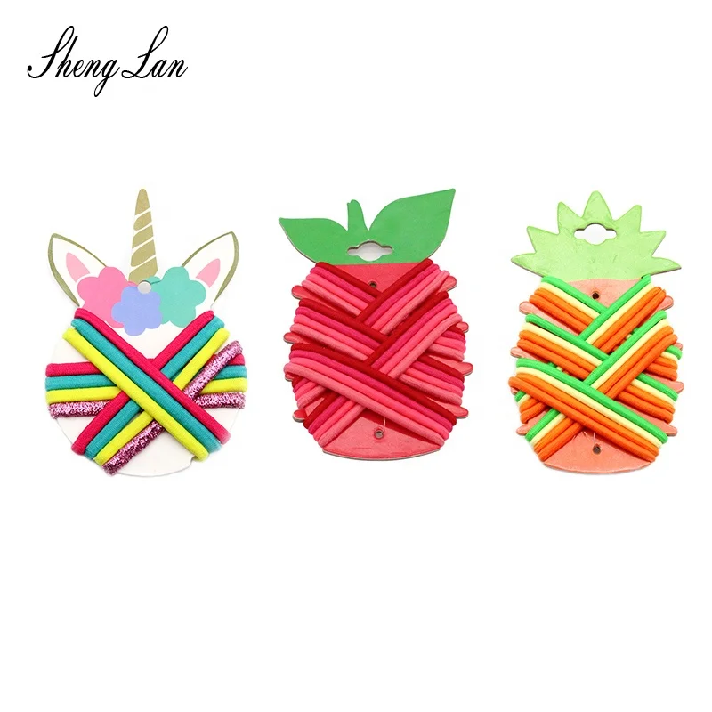 Tianshenglan Attache Pour Cheveux Sans Chouchou Elastique Pour Bebe Avec Motif Ananas Licorne Porte Queue De Cheval Pour Filles Buy Elastique De Cheveux De Pomme D Ananas Mignon De Bebe Bande De Cheveux De Carte De Licorne Support De Queue