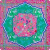 Pink and blue floral