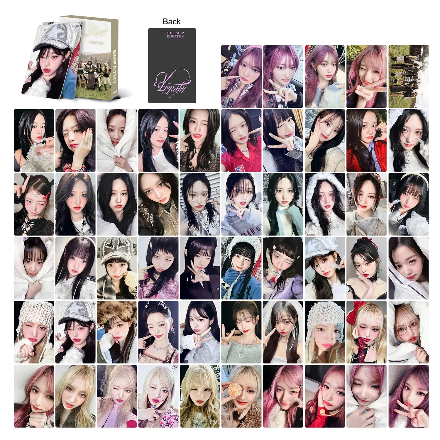Kpop Fans Collectibles - IVE 3rd Mini Album Cards Empathy