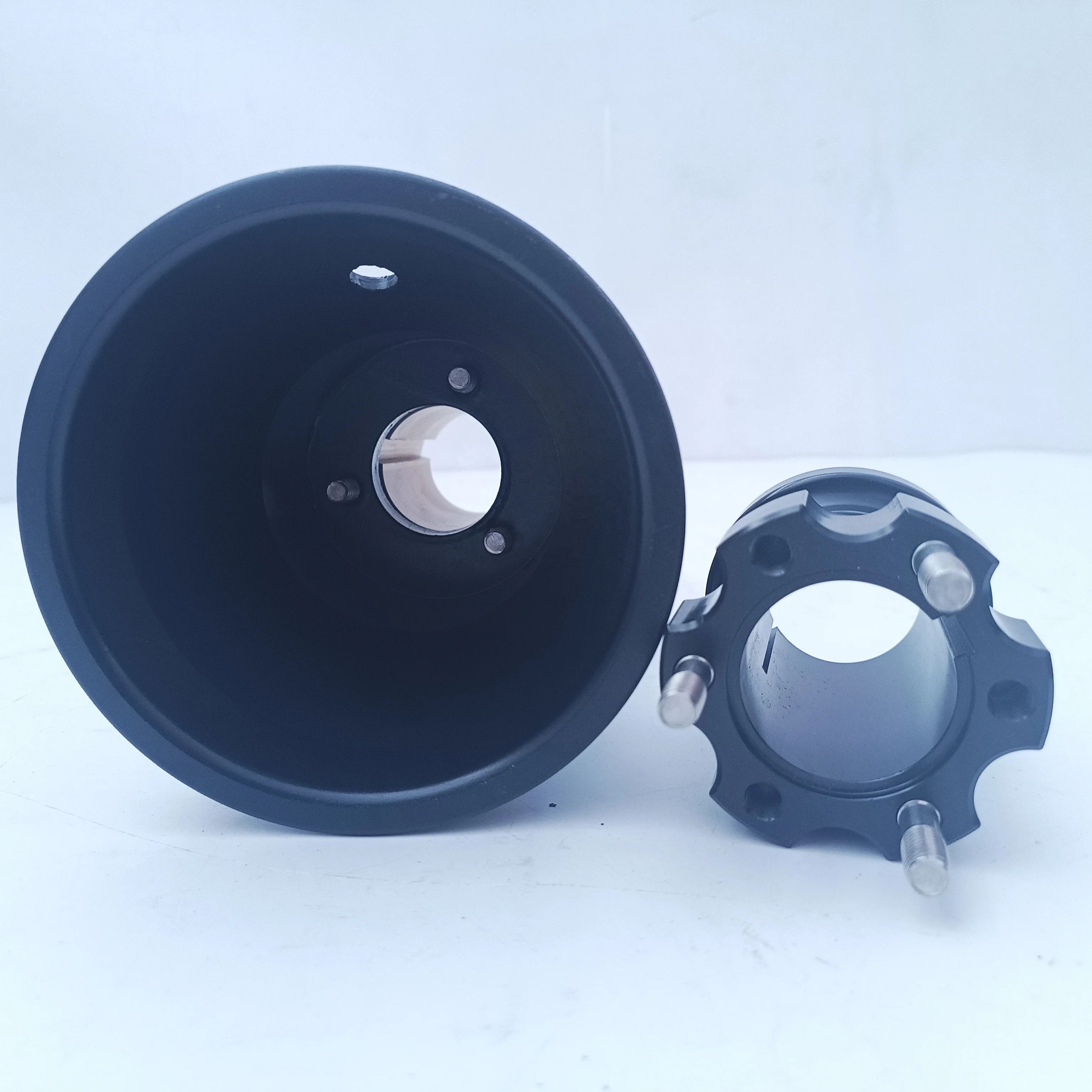 Aluminum Alloy Material CNC Custom Processing  Universal Wheel Hub Adapter for Racing Go-karts Front and Rear Axle Accessories.