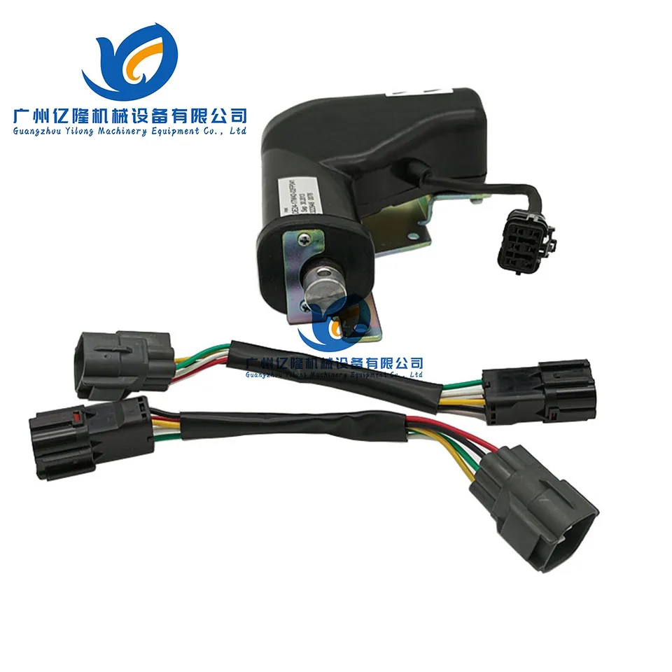 DE24-17W42-02FP041 Accelerator Motor Ass'y Engineering Machine Motor Throttle Controller Levers DE24-17W42-02FP041