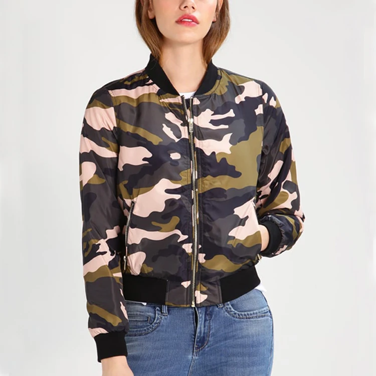 army fatigue bomber jacket