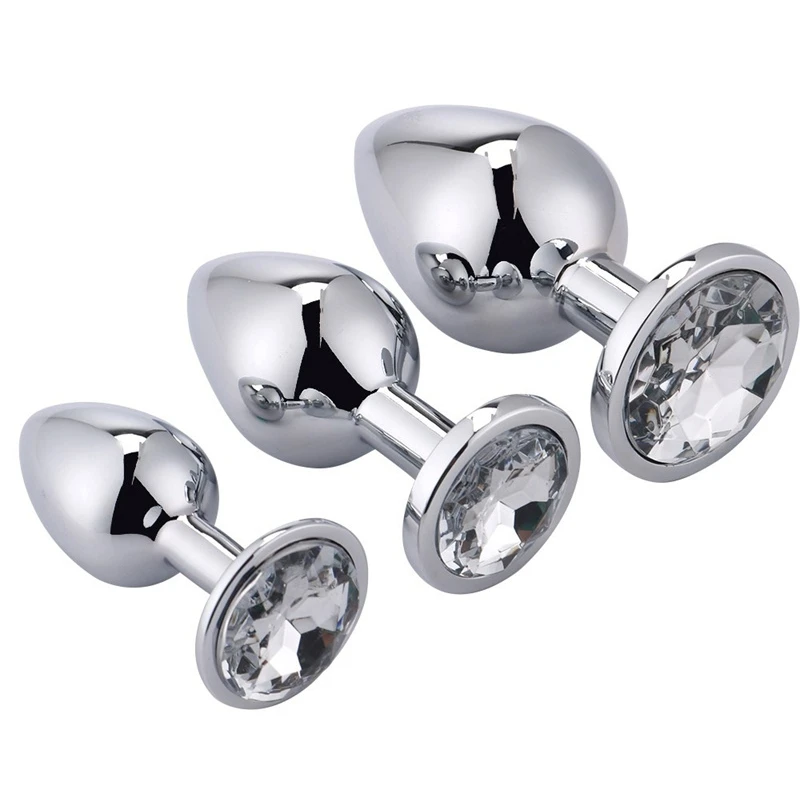 luxury anal plug Metal Bulbed Anal Plug – TooTimid.com main image 0