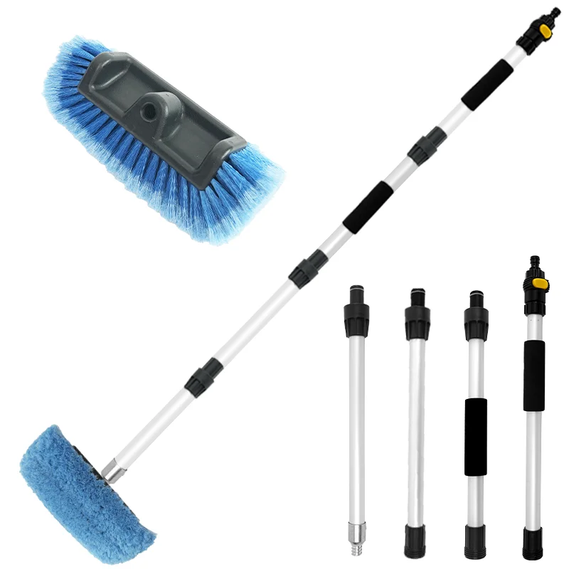 Set di spazzole per WC KADAX: ceramica, manico in metallo, setole