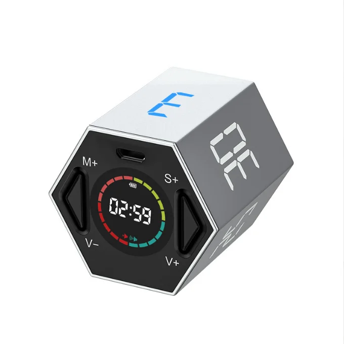 Digital Kitchen Timer for Cooking Shower Study Stopwatch Alarm Clock Magnetic Electronic Cooking Countdown Time Timer