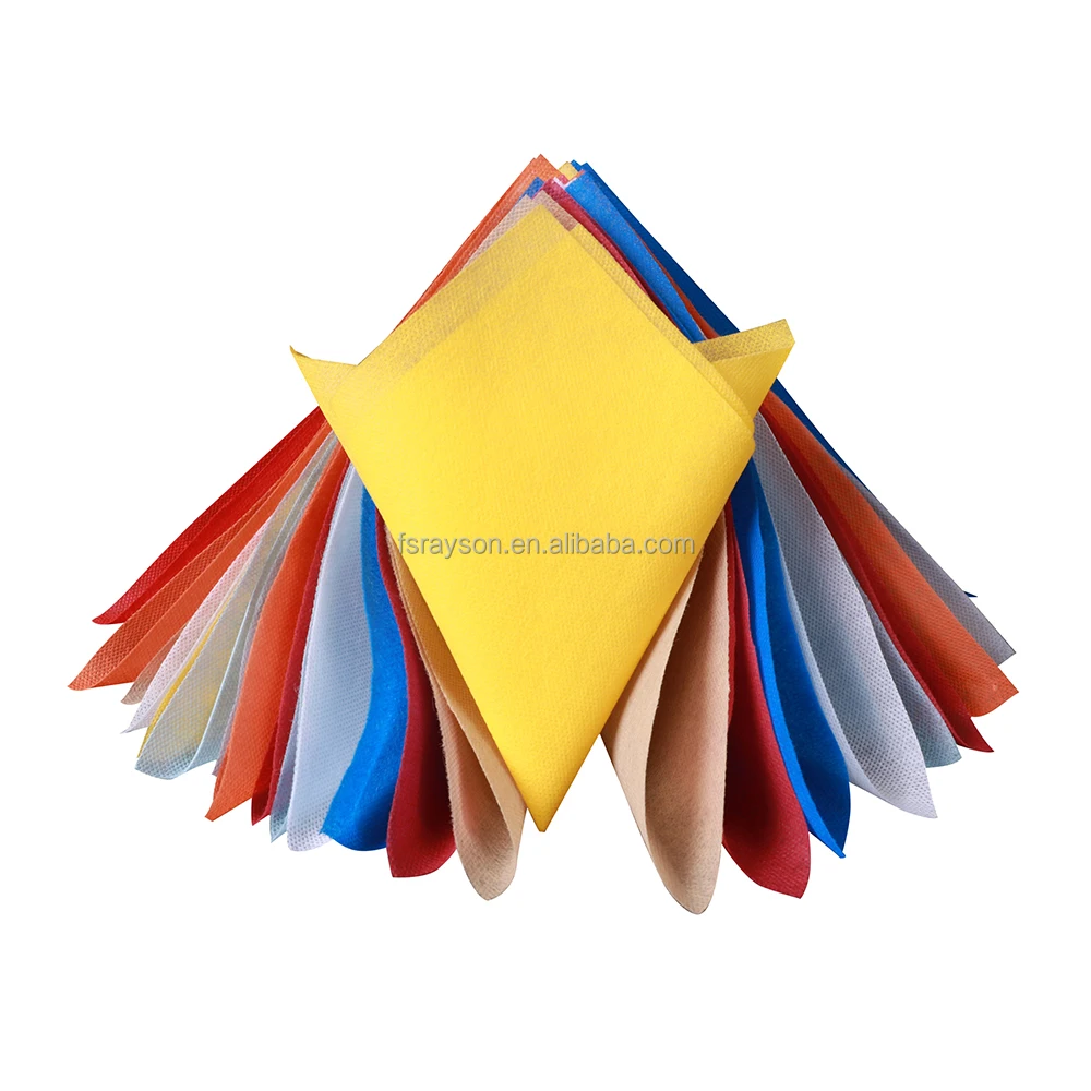 100% Pure Biodegradable Corn Fiber Non-woven Pla Non Woven  Seat Cover Vegetable Glow Pla Spunbonded Nonwoven Fabric for Tea Bag