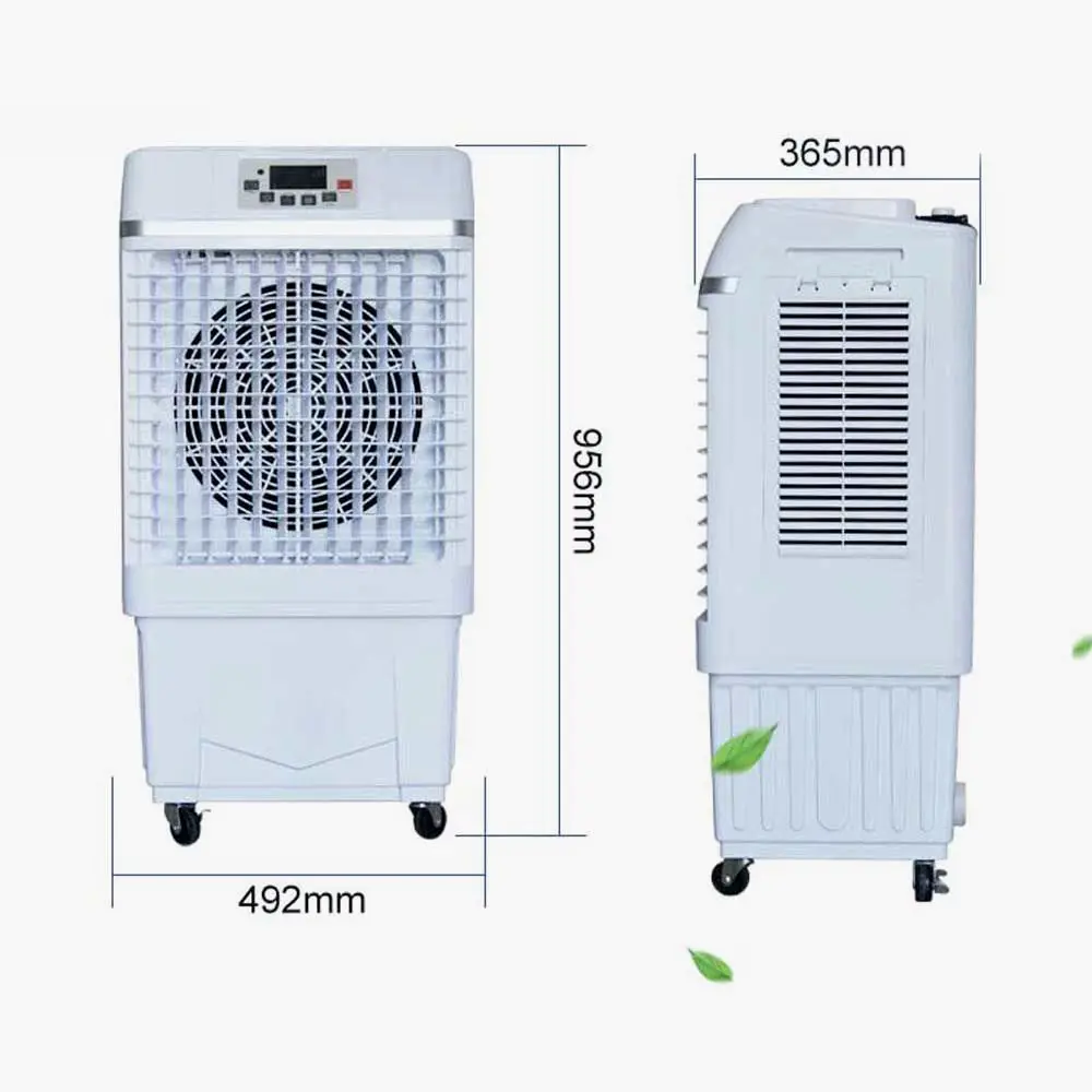 new model Cross flow wind way JH181 cold room air cooler with remote control led light