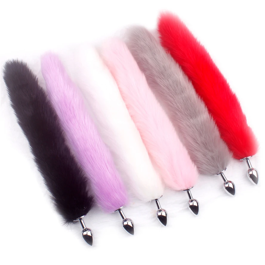 Fuchsschwanz mit Edelstahl-Analplug, Anal-Spielzeug, Butt Plug Anal-Stimulator  für Frauen Cosplay-Fuchsschwanz Analplug| Alibaba.com