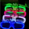 Lunettes carrées de Nouvel An à lumière froide