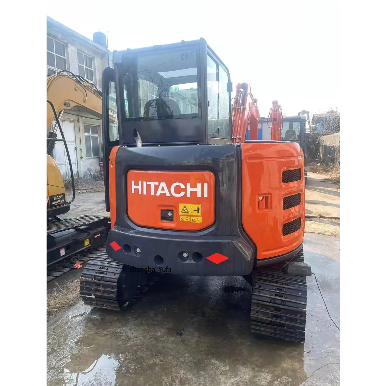 Used Hitachi ZX68USR Mini Excavator - Low Price, Good Condition, 1