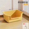 Caja de arena para gatos original - amarilla 50cm