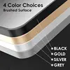 Black/Gold/Silver frame