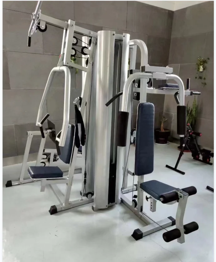 New Product Gym All in One 3 Station Multi Gym Trainer With Warranty and Free Logo