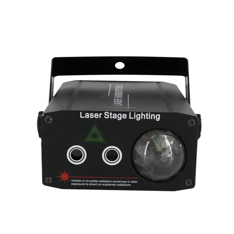 250MW Double Hole Ripple Pattern Colorful Spot Dmx512 Control Model Laser Light for Disco Music Bar Stage Project Shows Wedding