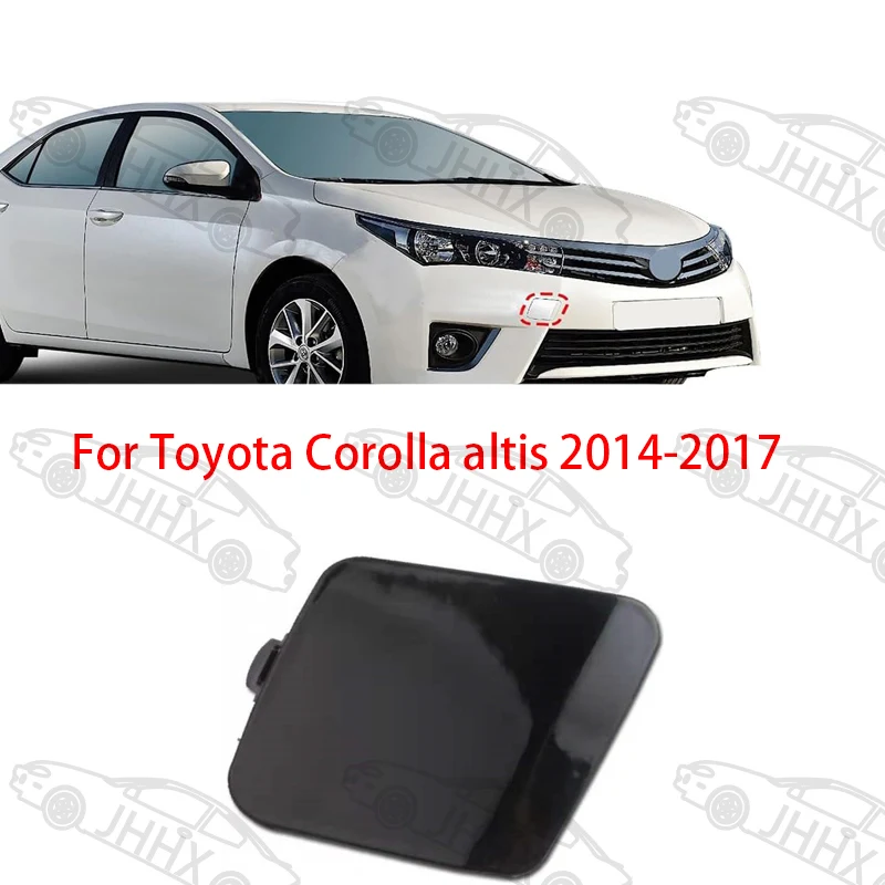 Car Bumper Tow Hook Cover for Toyota Corolla Altis 2014-2017