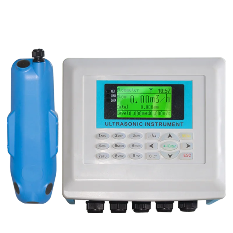 CE Certificated Doppler Ultrasonic Open Channel Flow Meter Portable Water Flow Meter