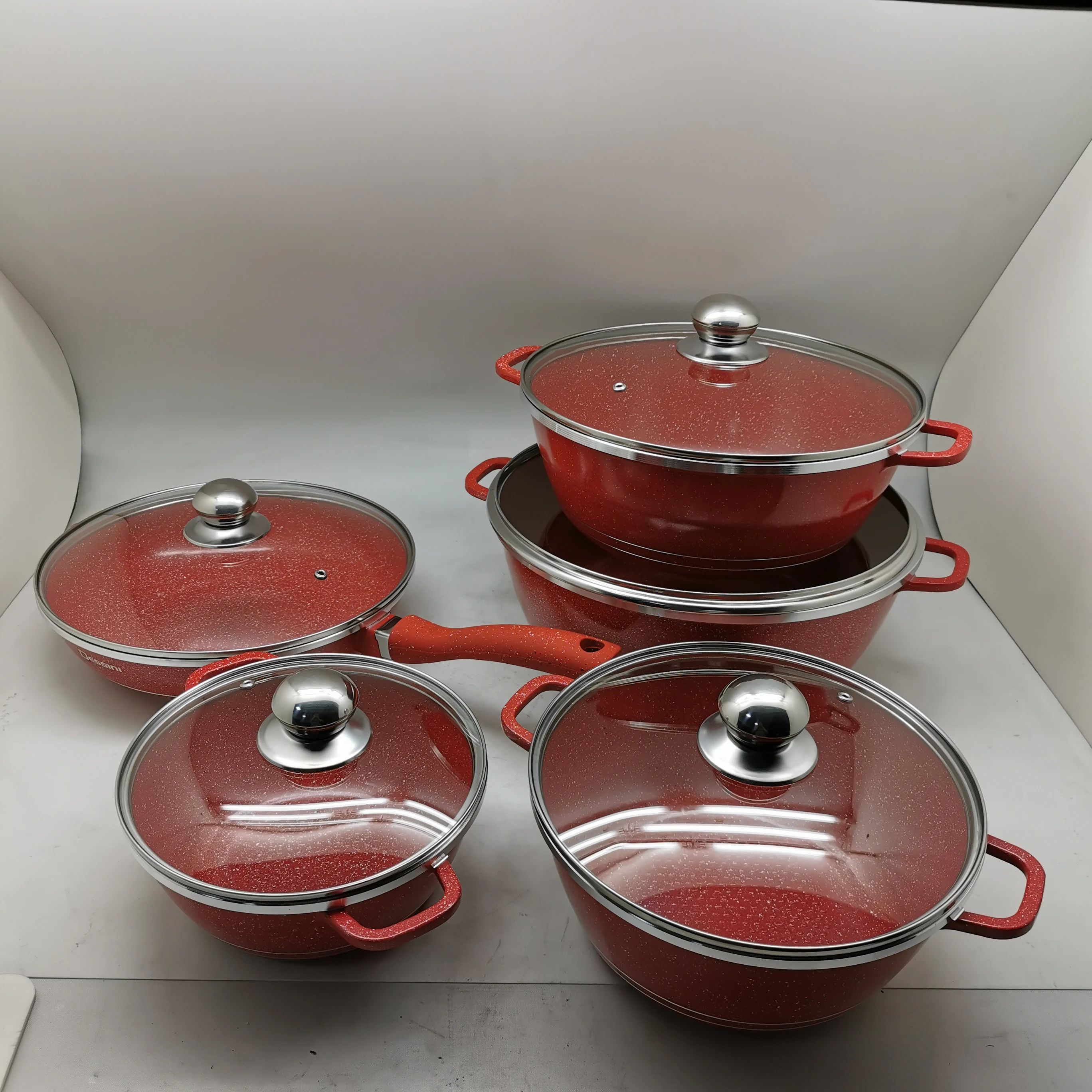 Buy Wholesale China Die Cast Aluminum Non Stick Parini Cookware