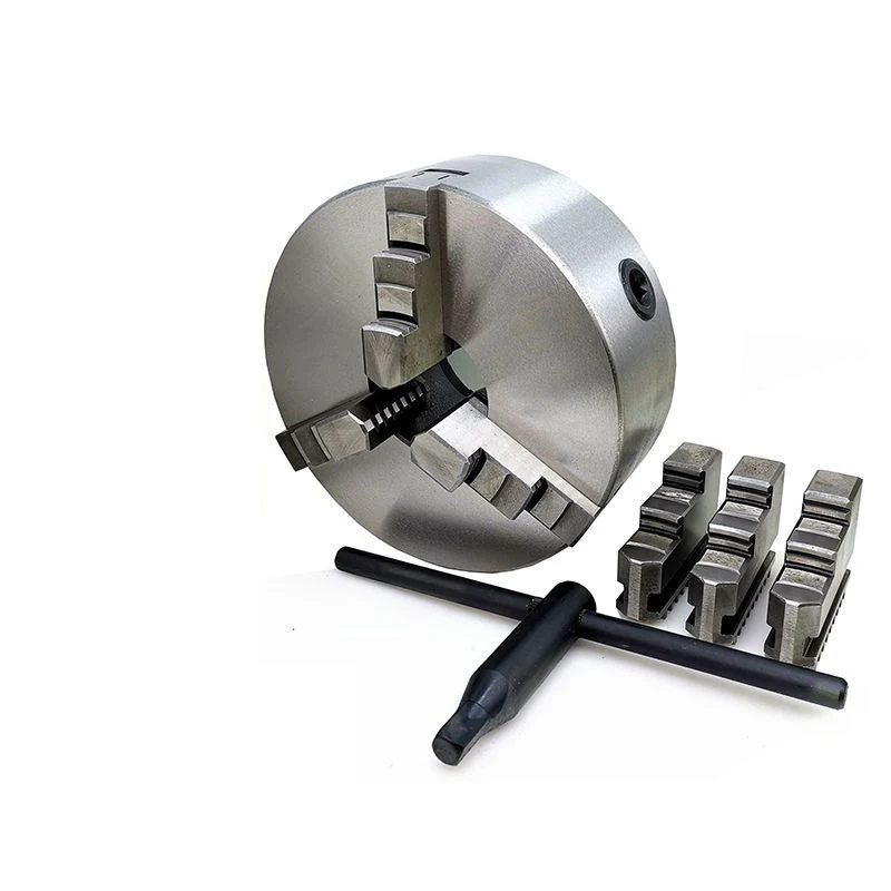 TEBAK K11-125 Lathe Chuck 3 Jaw Self-Centering Sanou Brand 3 Jaw Chuck Metal Chuck for Mini Metal Lathe